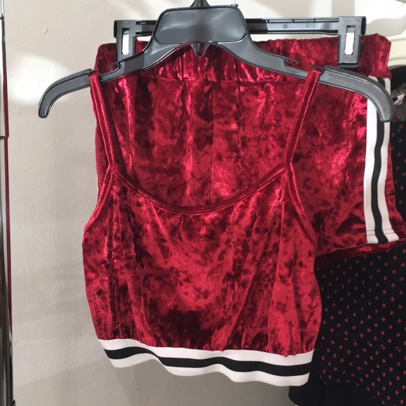 Red Velvet Set (Top and Bottom) - Picture 1 of 3